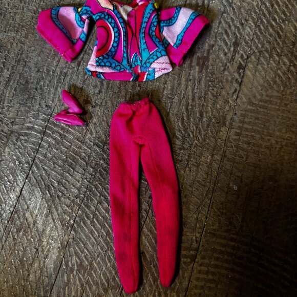 Topper Dawn doll clothes Rock Flowers clone Sock it to Me 1167 - Picture 2 of 2
